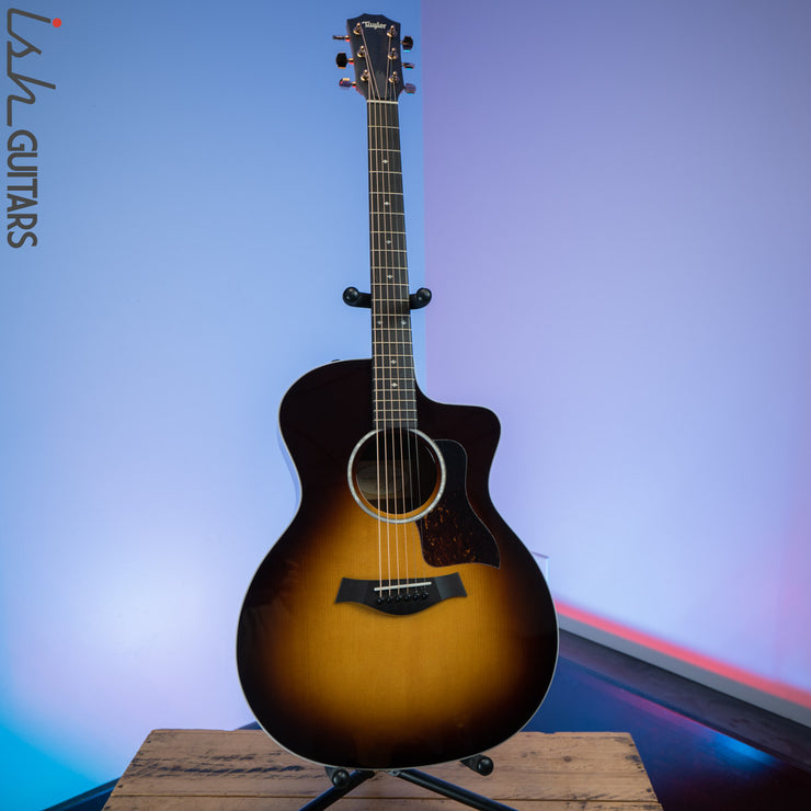 Taylor 214ce-SB DLX Grand Auditorium Sitka Spruce/Rosewood Sunburst