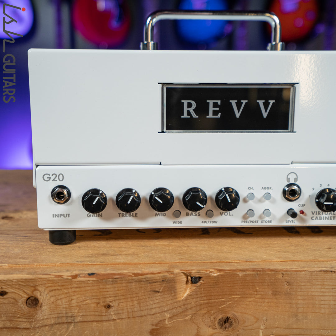 Revv G20 20W Guitar Amp Head White