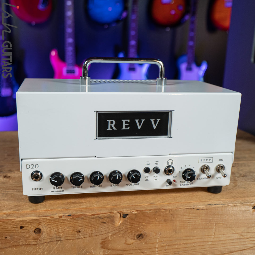 Revv D20 20/4-watt Tube Amp Head White