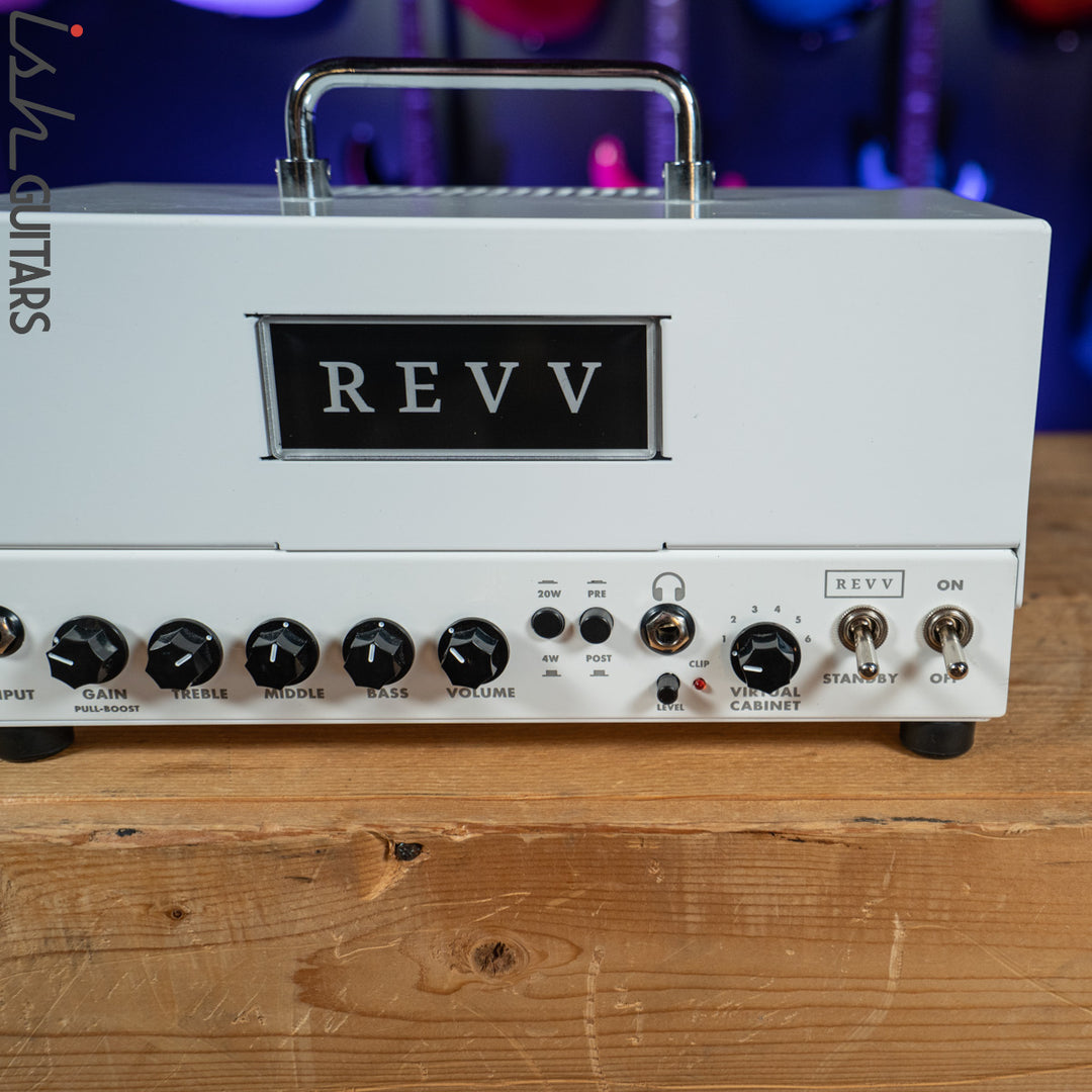 Revv D20 20/4-watt Tube Amp Head White
