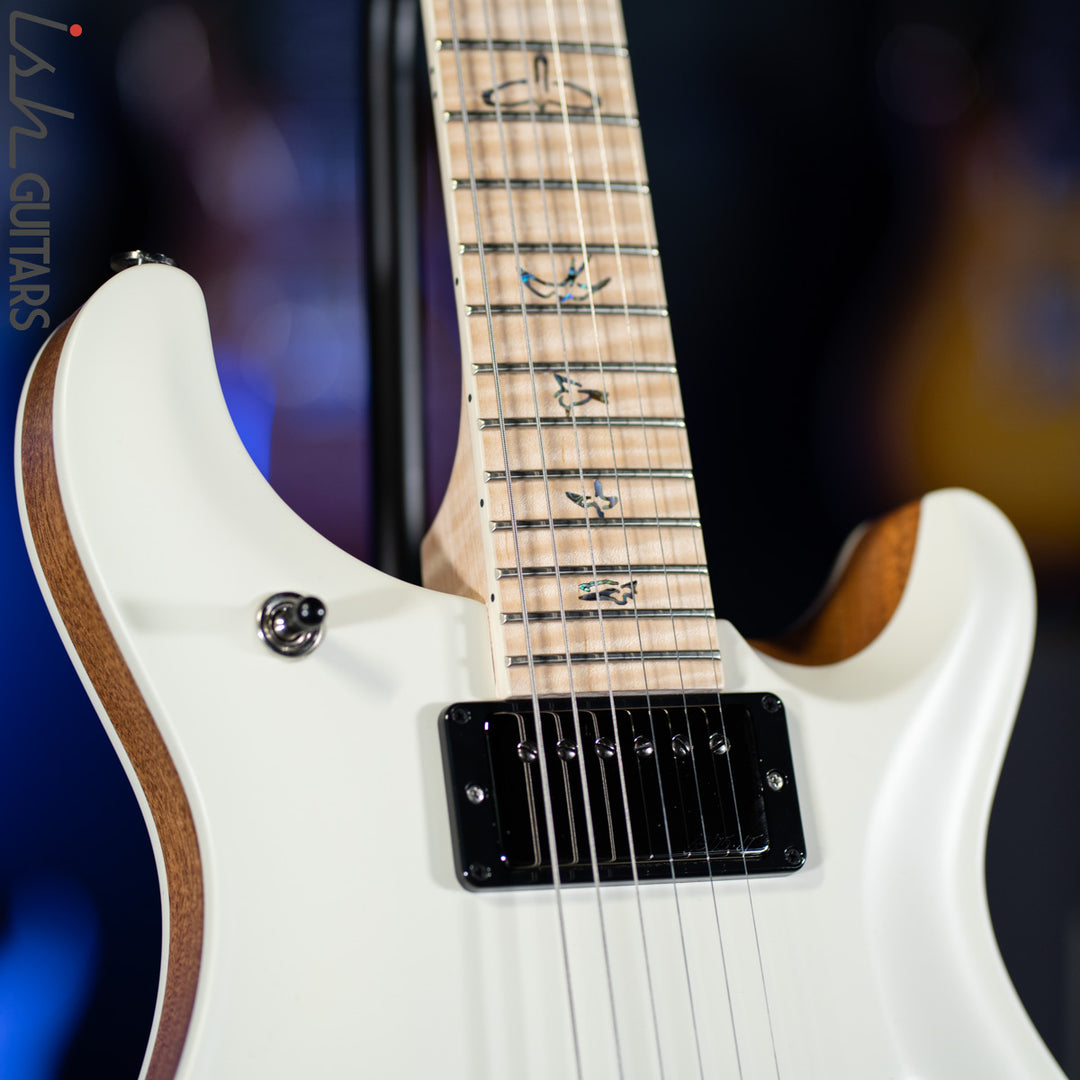 PRS McCarty 594 Hollowbody II Wood Library Antique White Satin