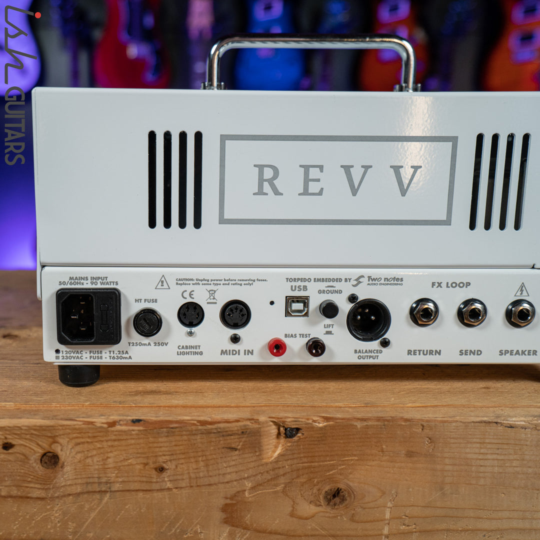 Revv D20 20/4-watt Tube Amp Head White