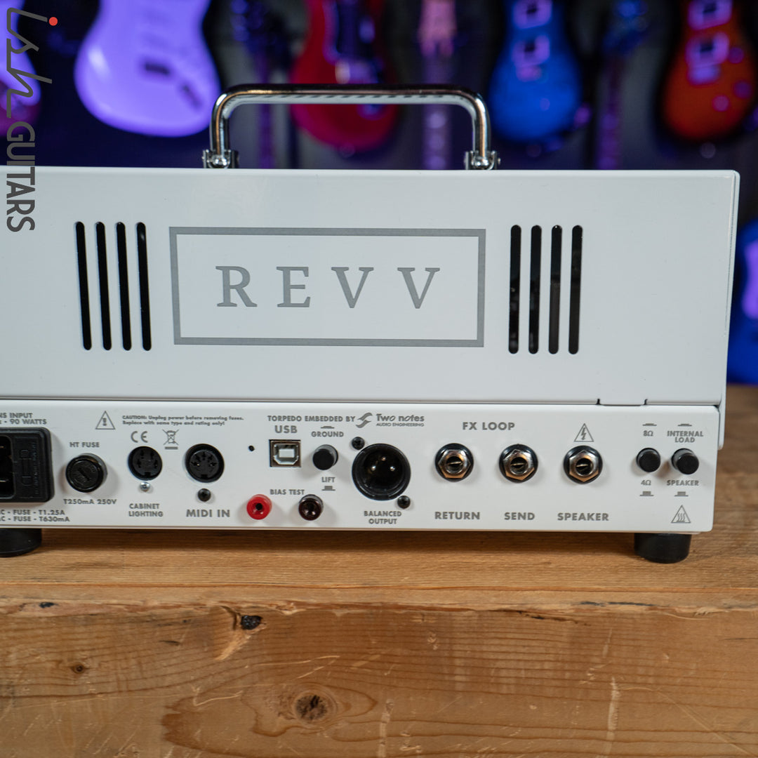 Revv D20 20/4-watt Tube Amp Head White