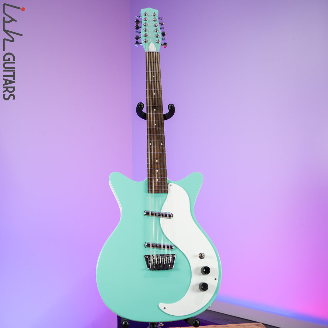 Danelectro 12SDC 12-String Electric Guitar Aqua
