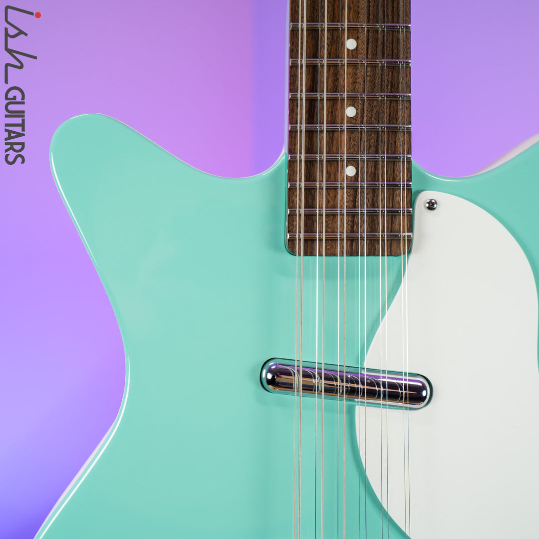 Danelectro 12SDC 12-String Electric Guitar Aqua