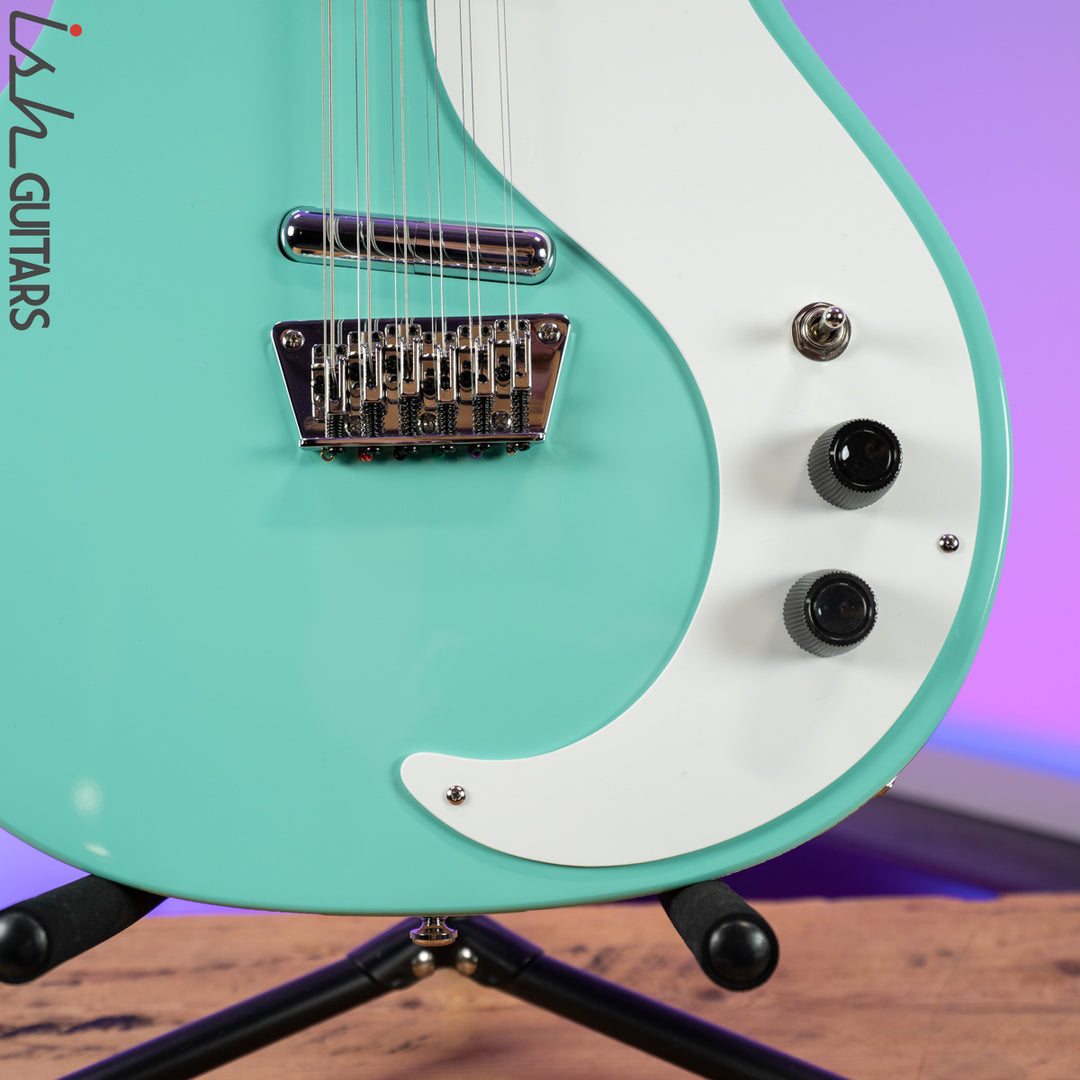Danelectro 12SDC 12-String Electric Guitar Aqua