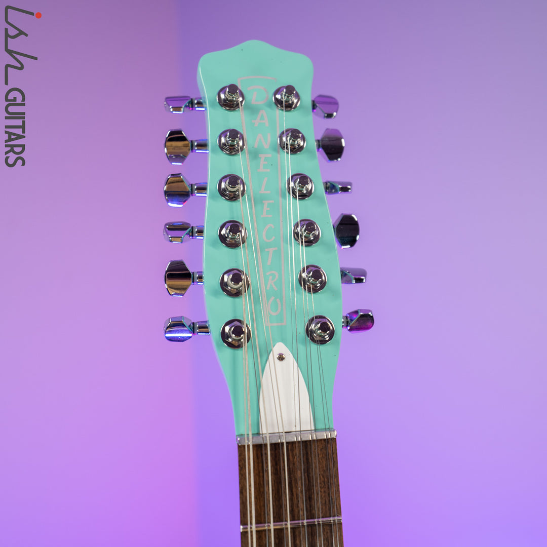 Danelectro 12SDC 12-String Electric Guitar Aqua
