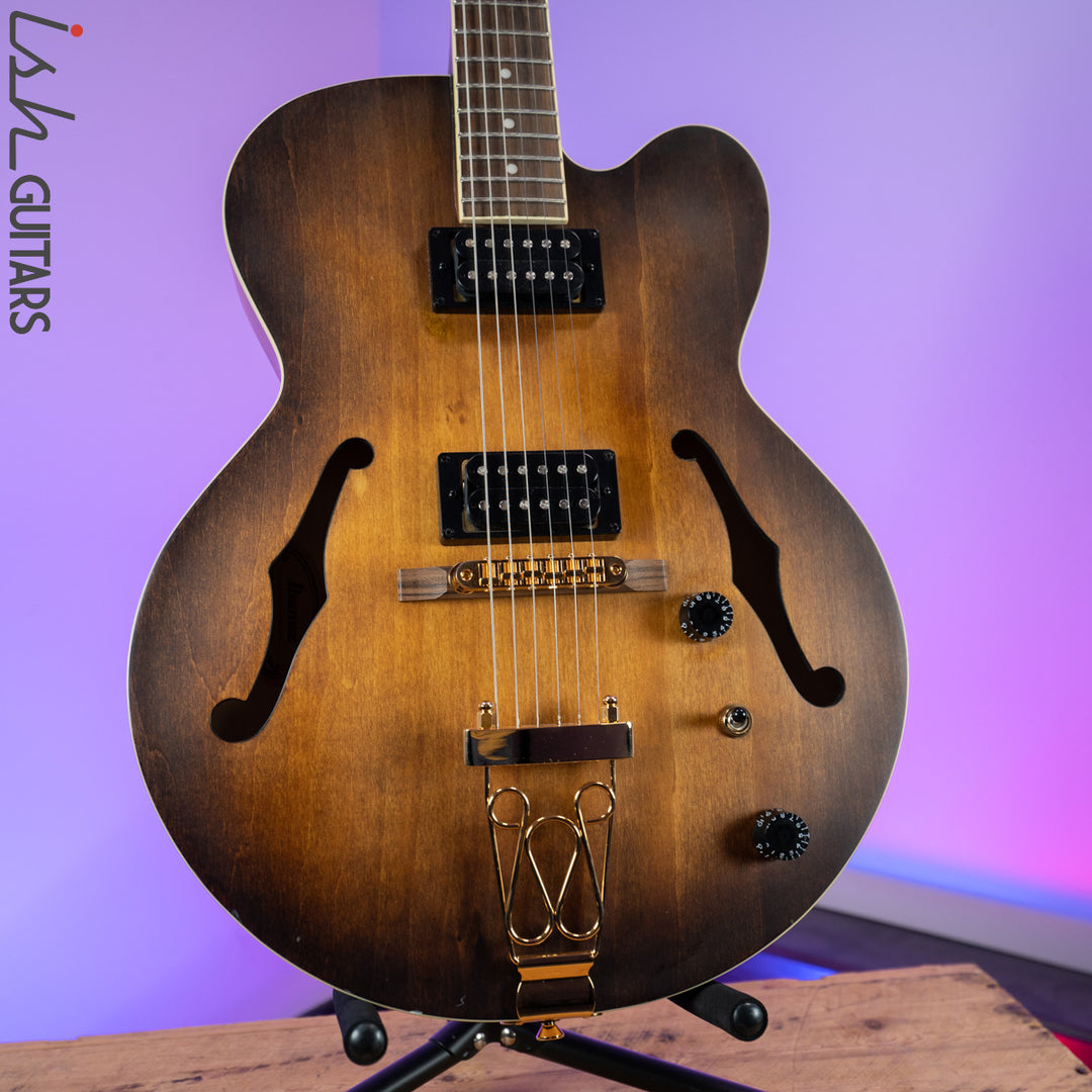 2019 Ibanez Artcore AF55-TF Flat Tobacco w/ Gotoh Bridge &amp; Tuners