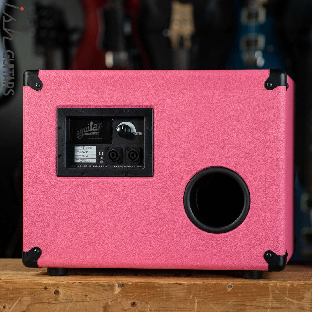 Aguilar SL112 1x12 250-Watt Breast Cancer Awareness Special Edition Bass Cabinet