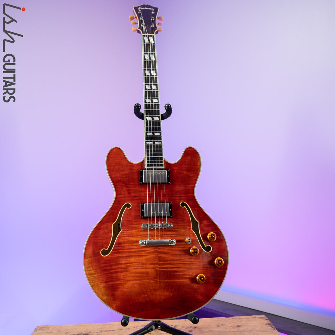 2017 Eastman T59/V Thinline Antique Amber