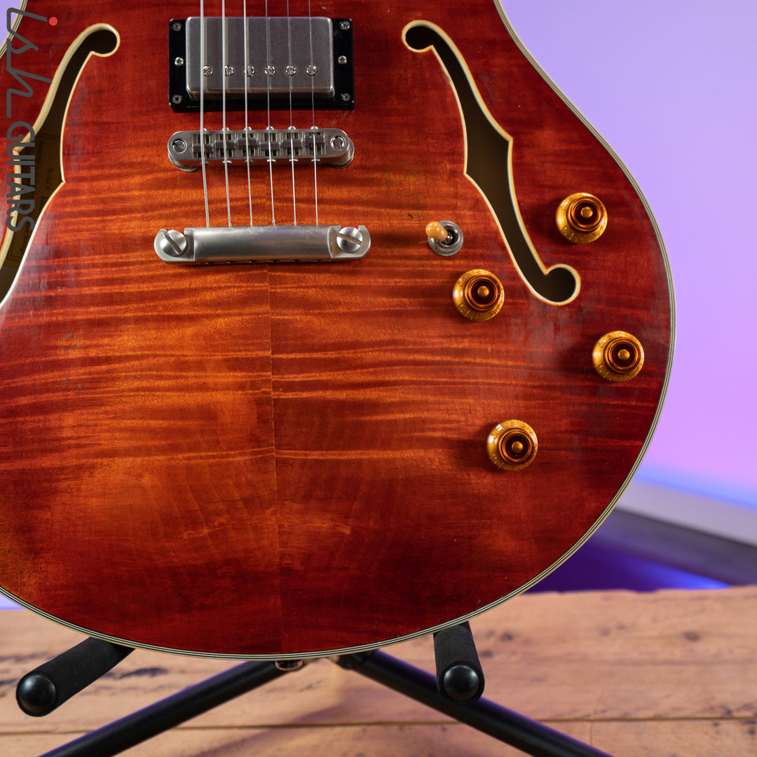 2017 Eastman T59/V Thinline Antique Amber