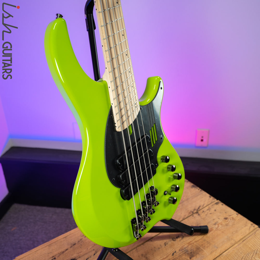 Dingwall NG-3 5-String Ferrari Green – Ish Guitars
