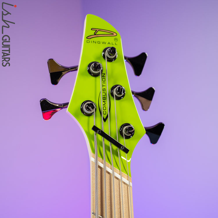 Dingwall NG-3 5-String Ferrari Green – Ish Guitars