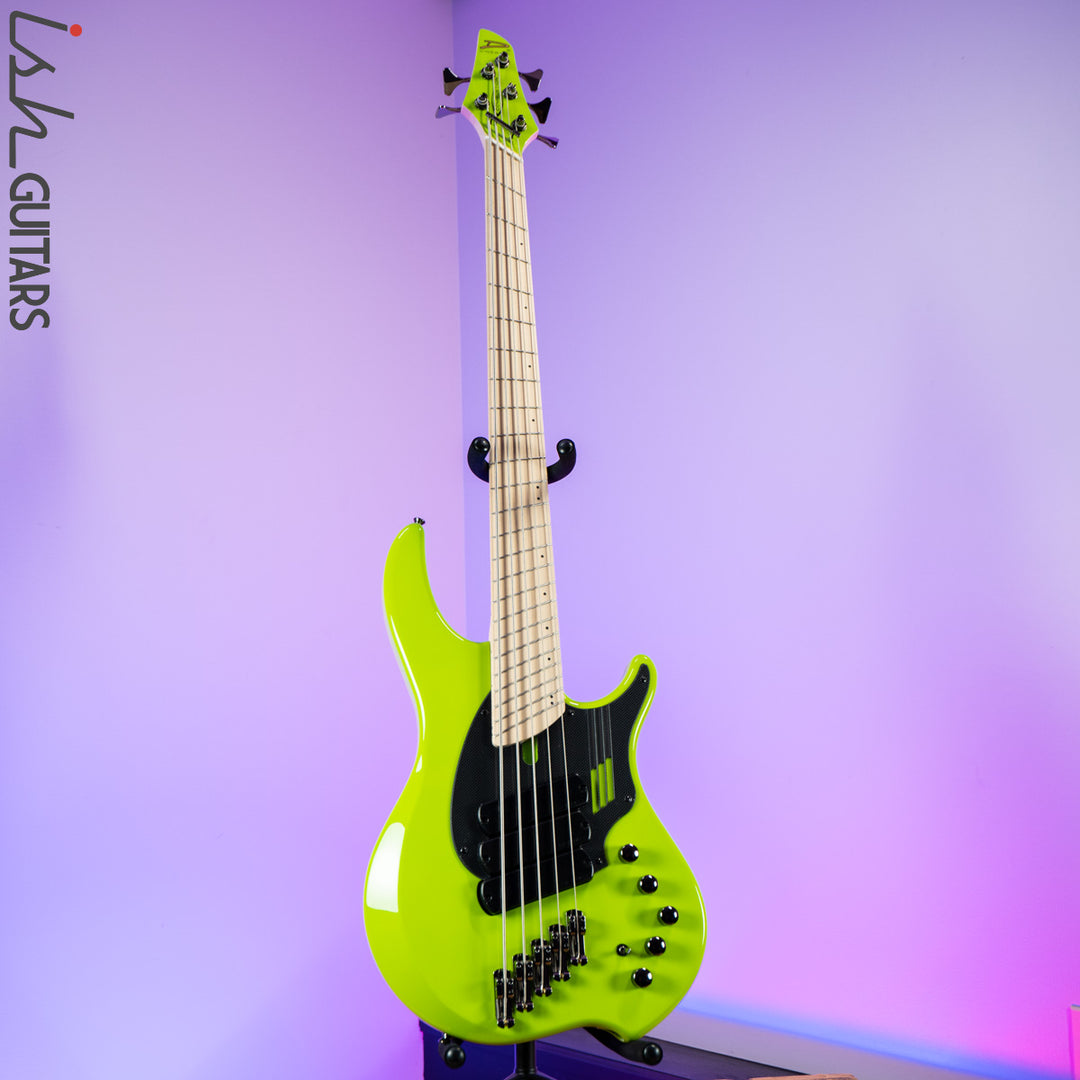 Dingwall NG-3 5-String Ferrari Green – Ish Guitars