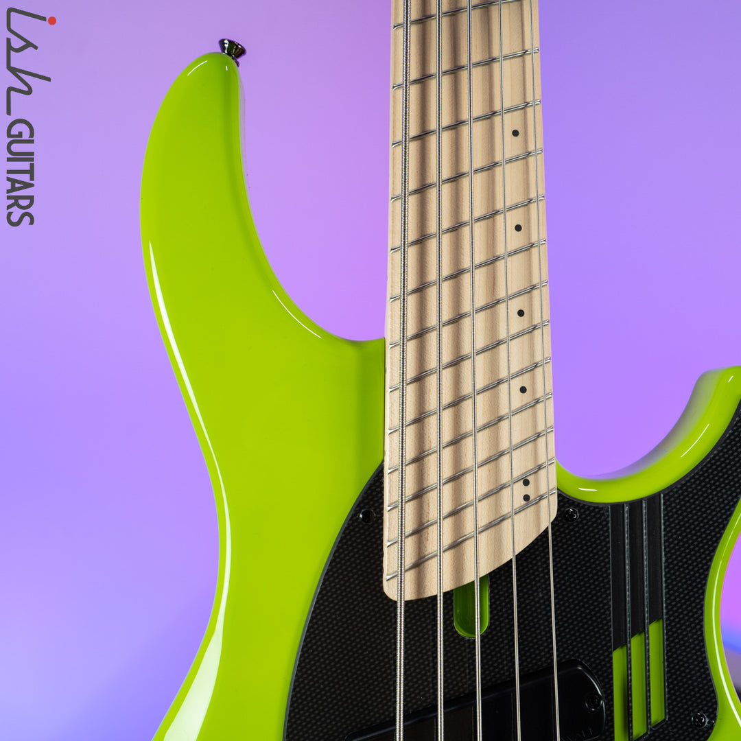 Dingwall NG-3 5-String Ferrari Green – Ish Guitars