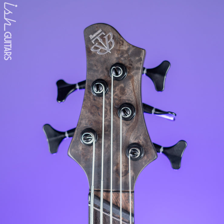 Ibanez BTB805MS Multi-Scale 5-String Bass Transparent Grey Flat