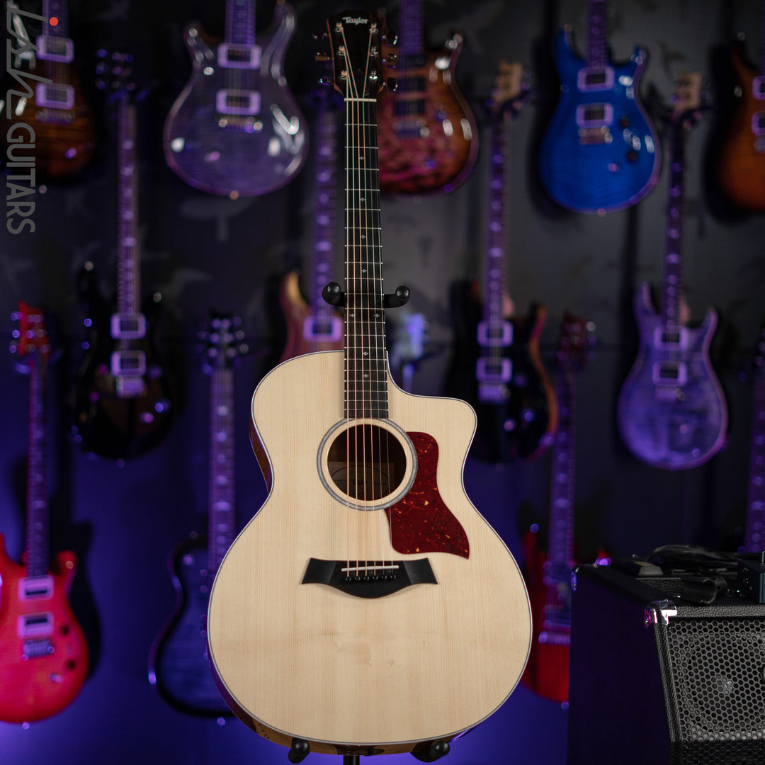 Taylor 214ce-QS Deluxe Limited Acoustic-Electric Guitar Natural