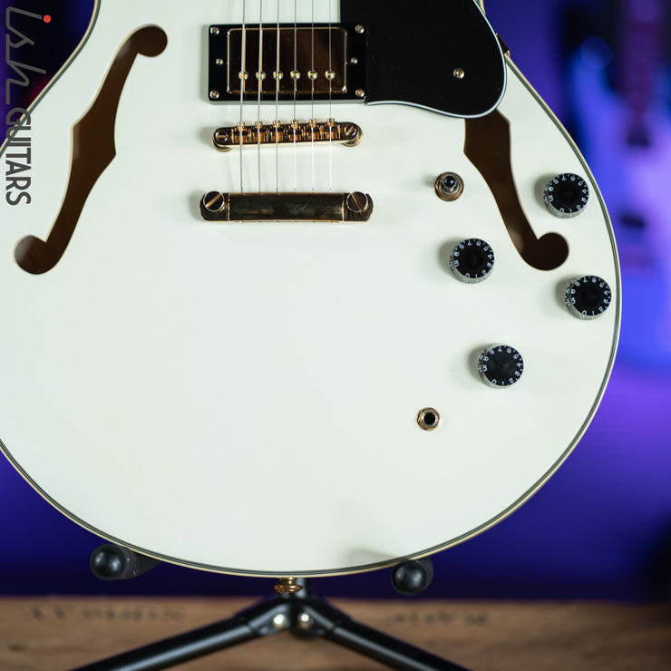 Agile AS-820 Semi-Hollow Aged White