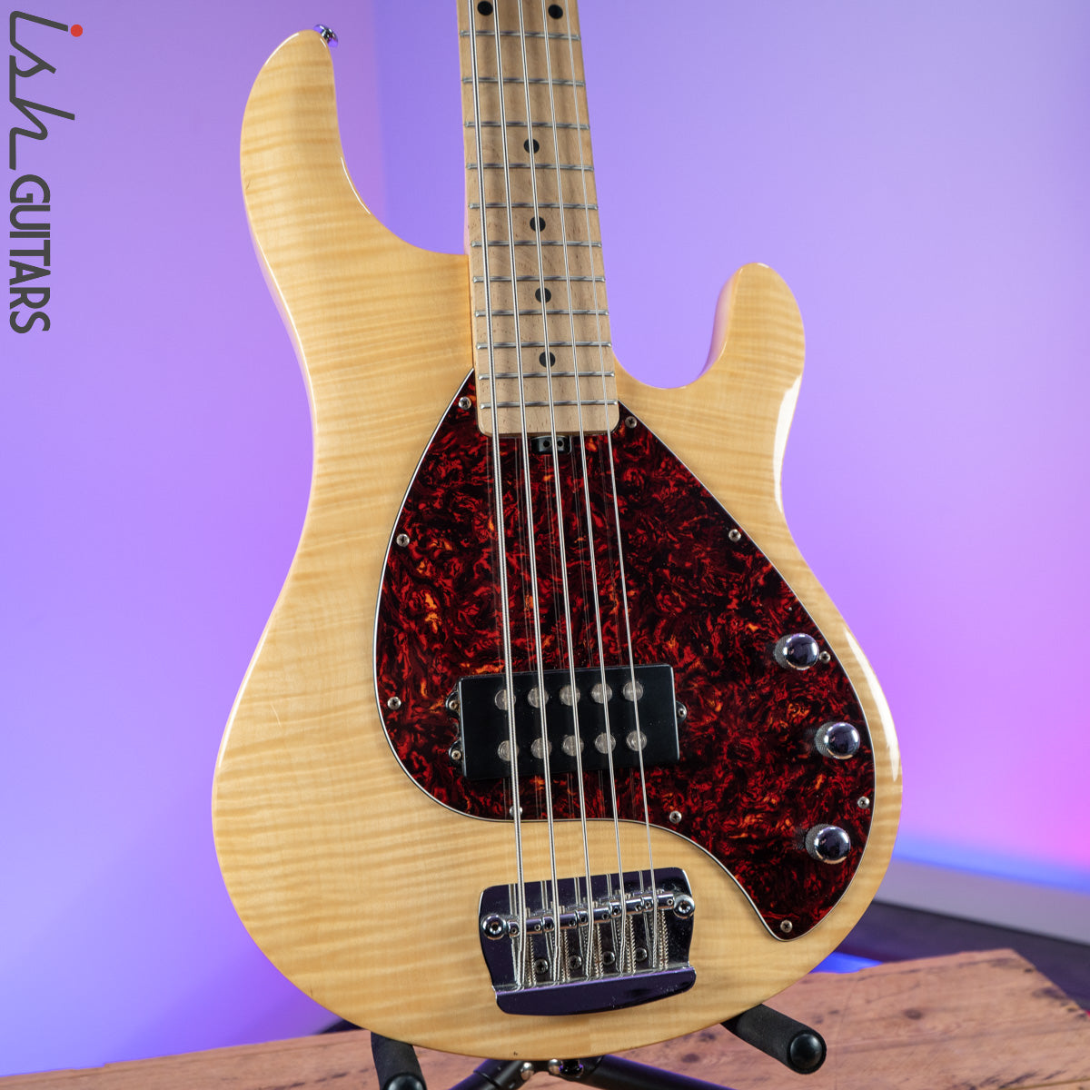 OLP 5 String Bass Natural – Ish Guitars