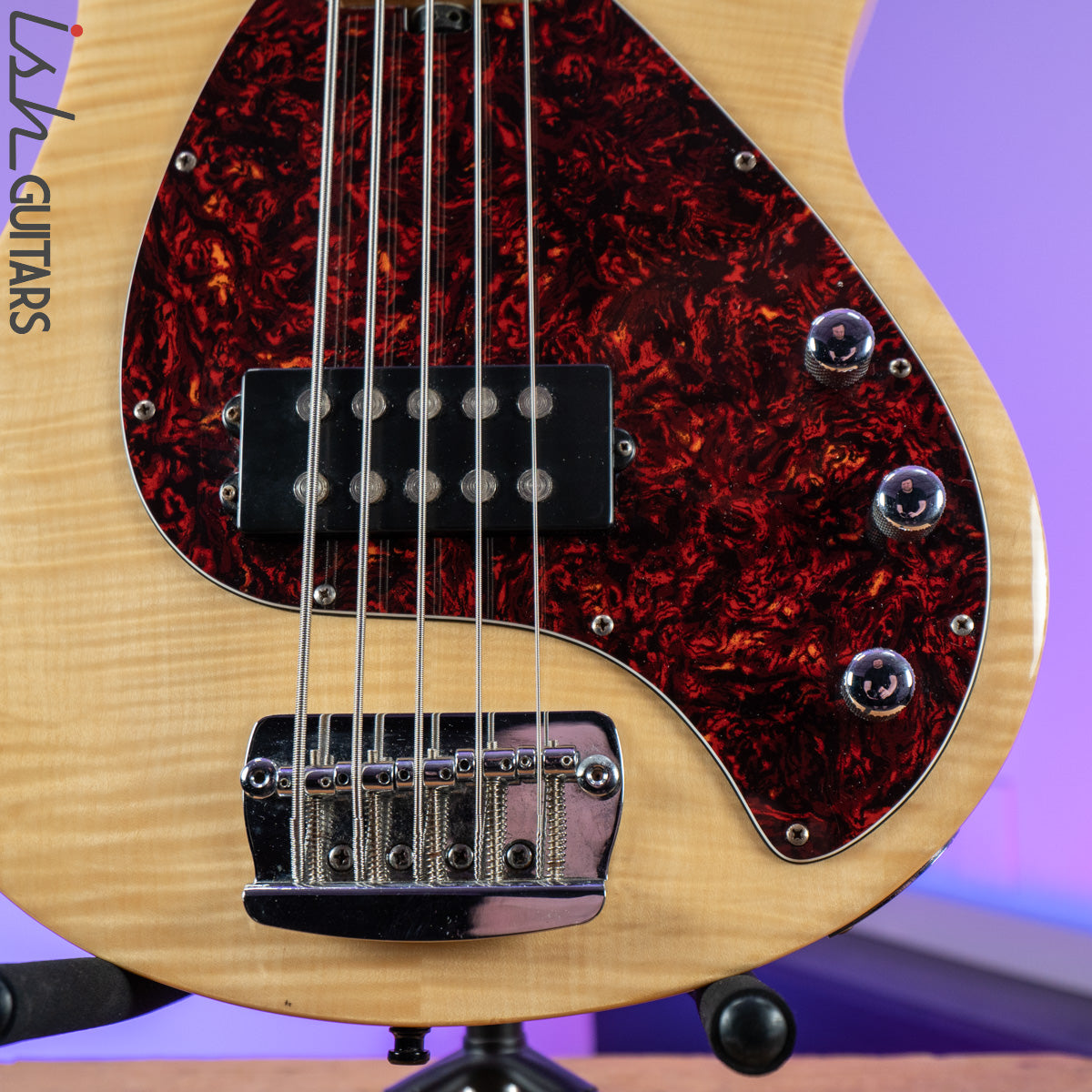 OLP 5 String Bass Natural – Ish Guitars