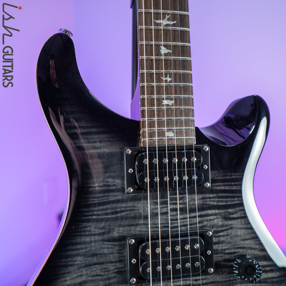 PRS SE Custom 24 Charcoal Burst