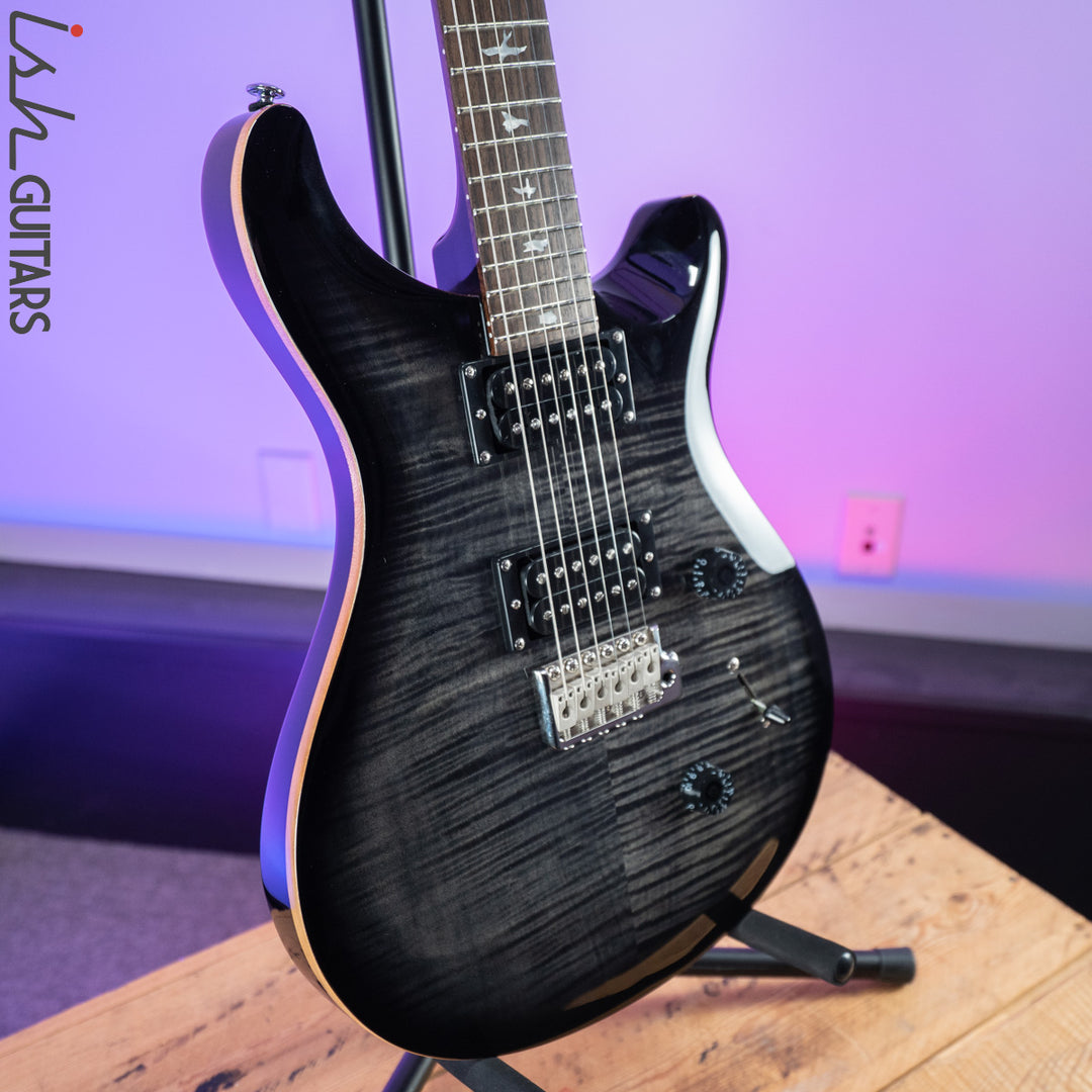 PRS SE Custom 24 Charcoal Burst