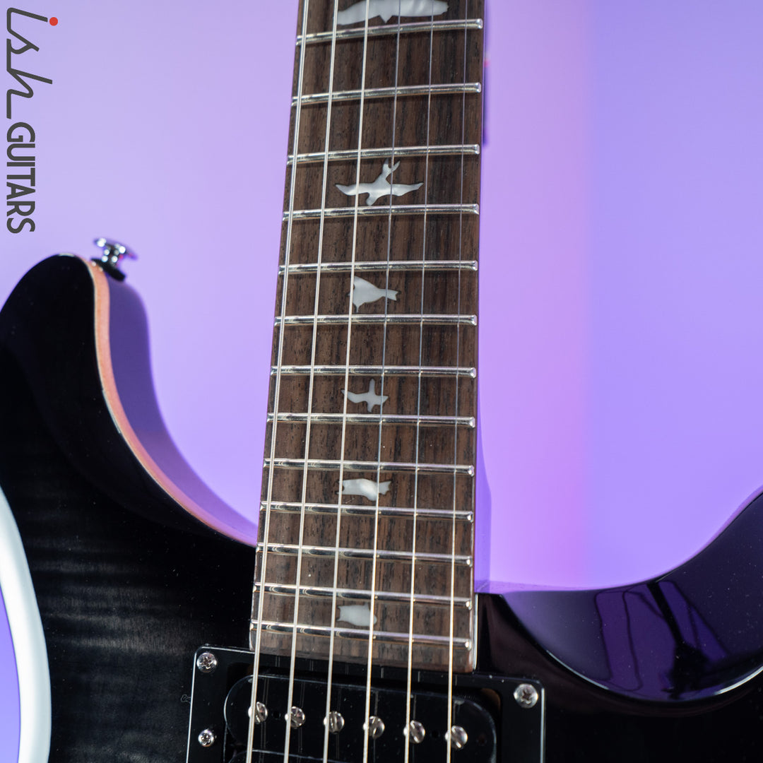 PRS SE Custom 24 Charcoal Burst