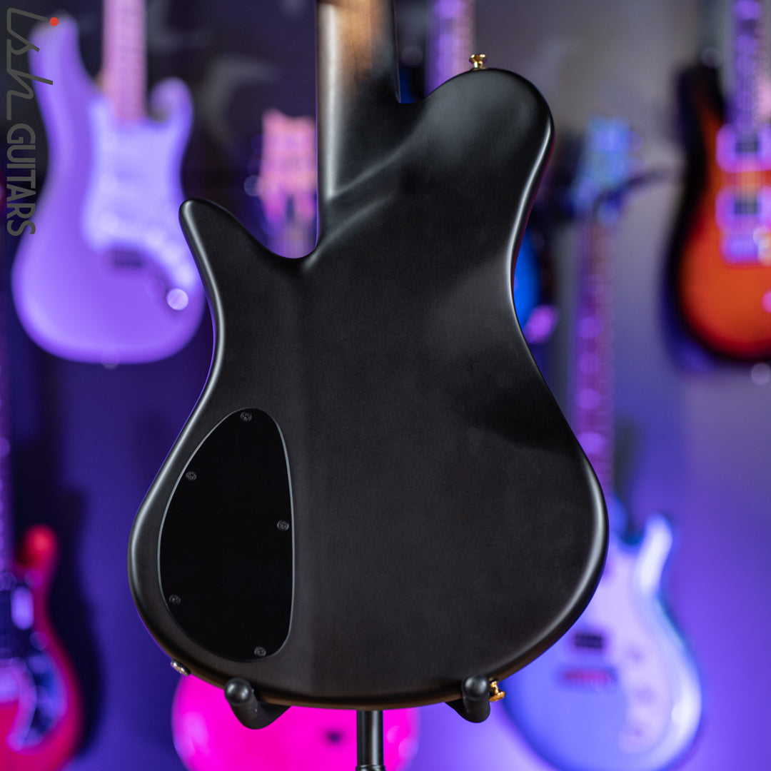 Spector Singlecut SC5 NS-5 Bass Natural Tobacco Burst Matte Flame Maple