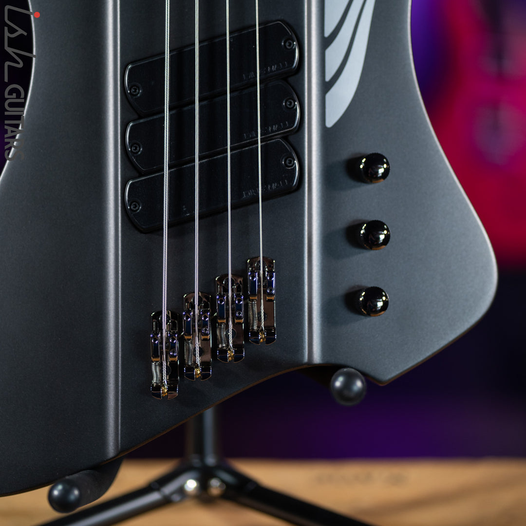 Dingwall D-ROC 4-String Standard Matte Metallic Black B-Stock