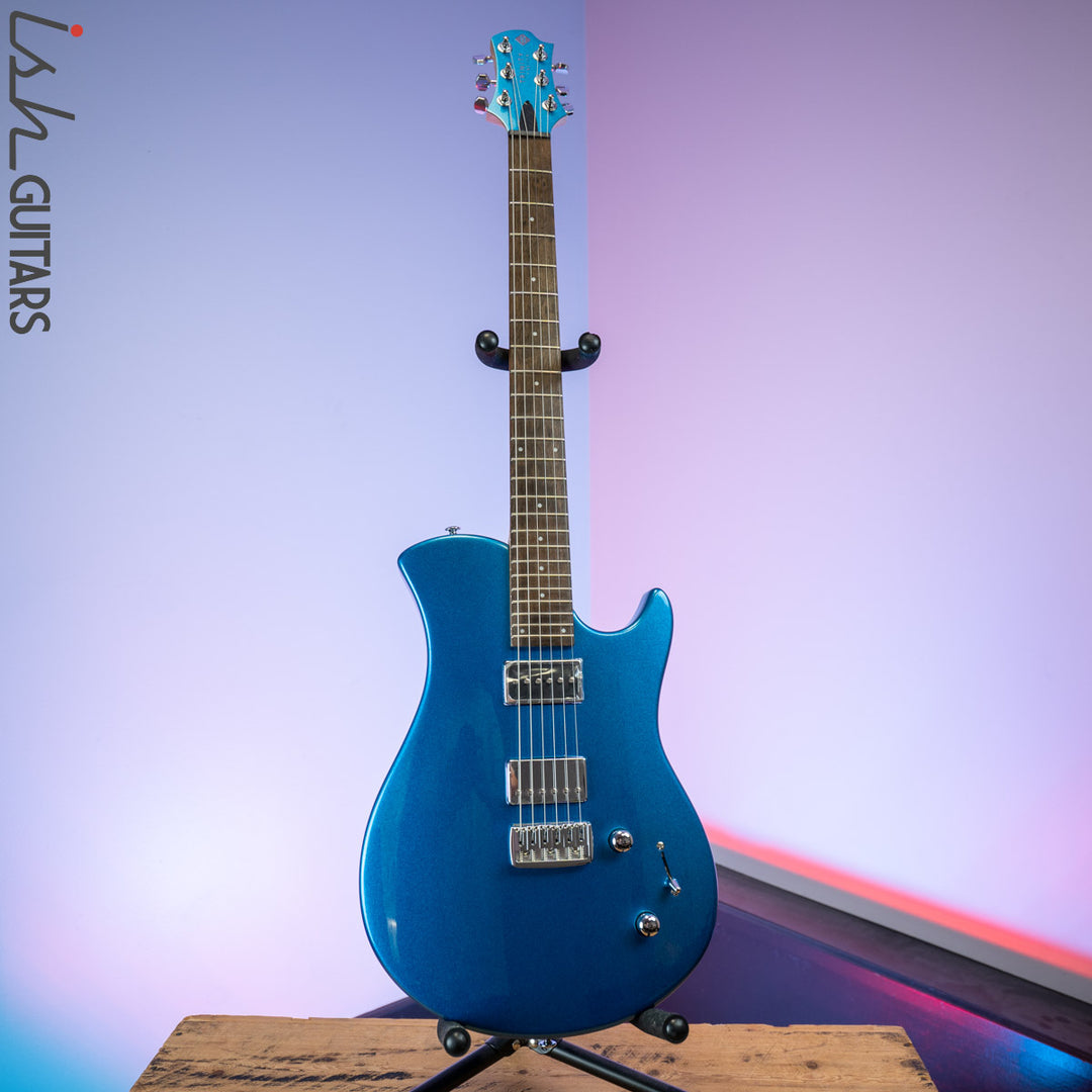 Trinity by Relish Metallic Blue w/ Extra Pickups