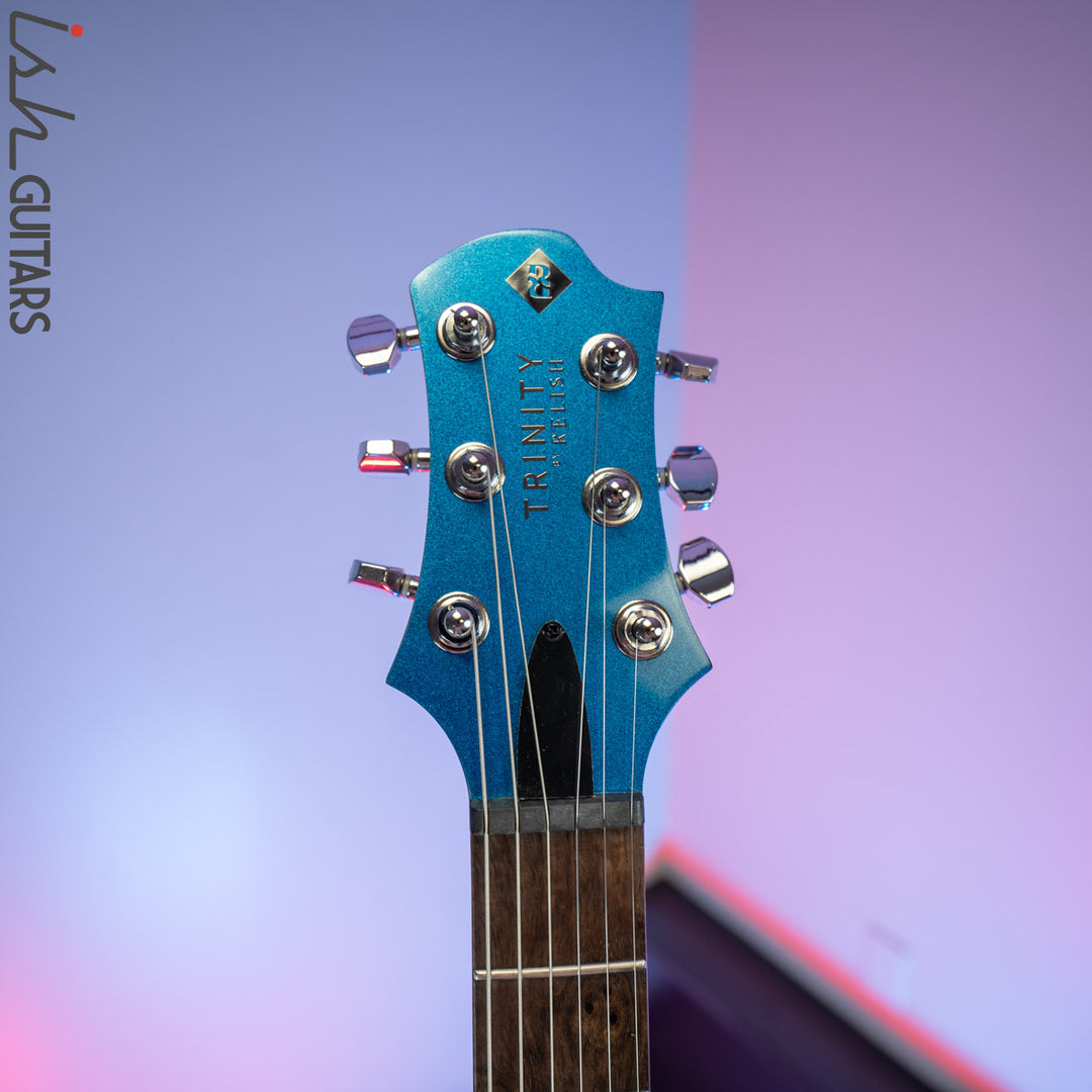 Trinity by Relish Metallic Blue w/ Extra Pickups – Ish Guitars