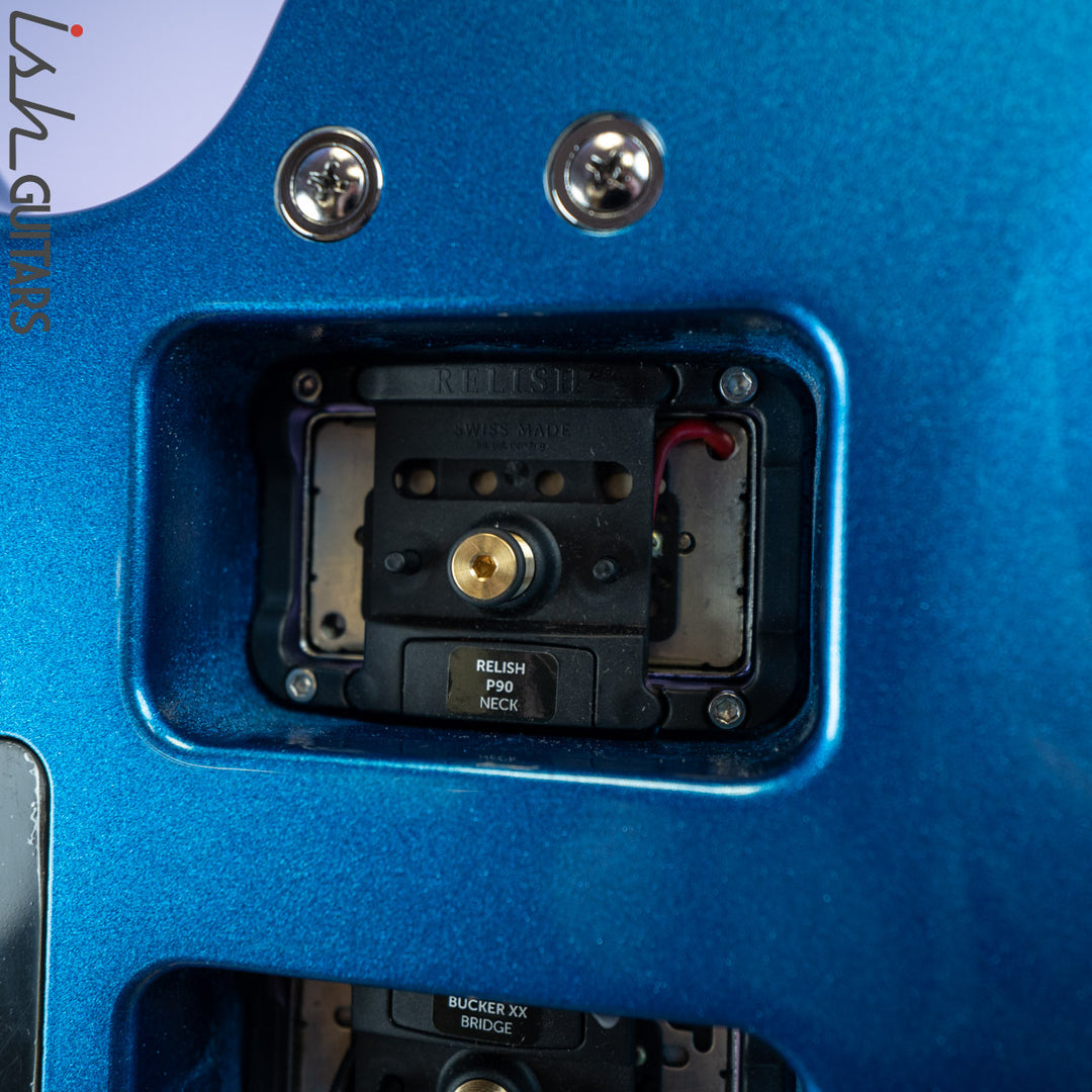 Trinity by Relish Metallic Blue w/ Extra Pickups