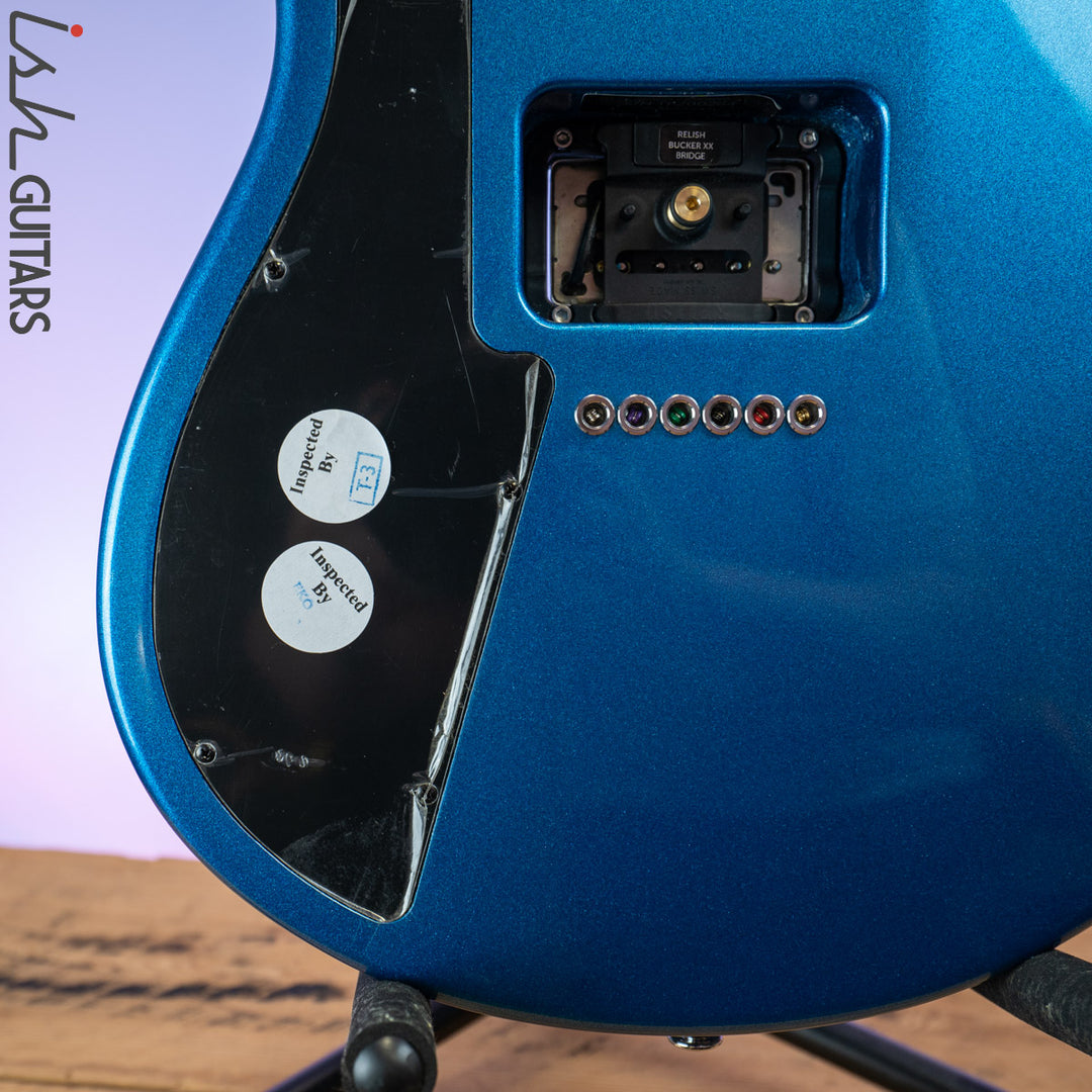 Trinity by Relish Metallic Blue w/ Extra Pickups