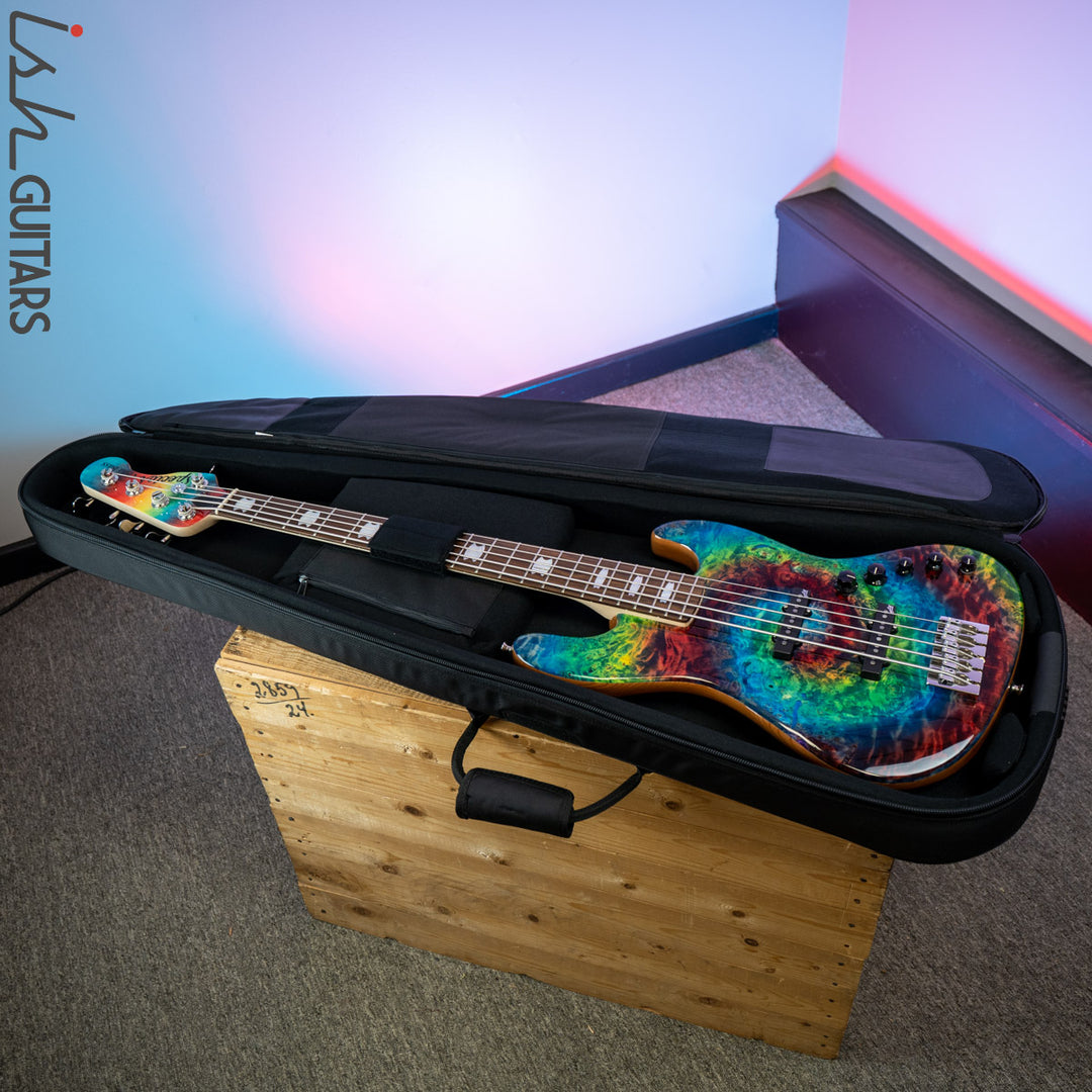 Spector Coda 5 Rainbow Tie Dye Swirl