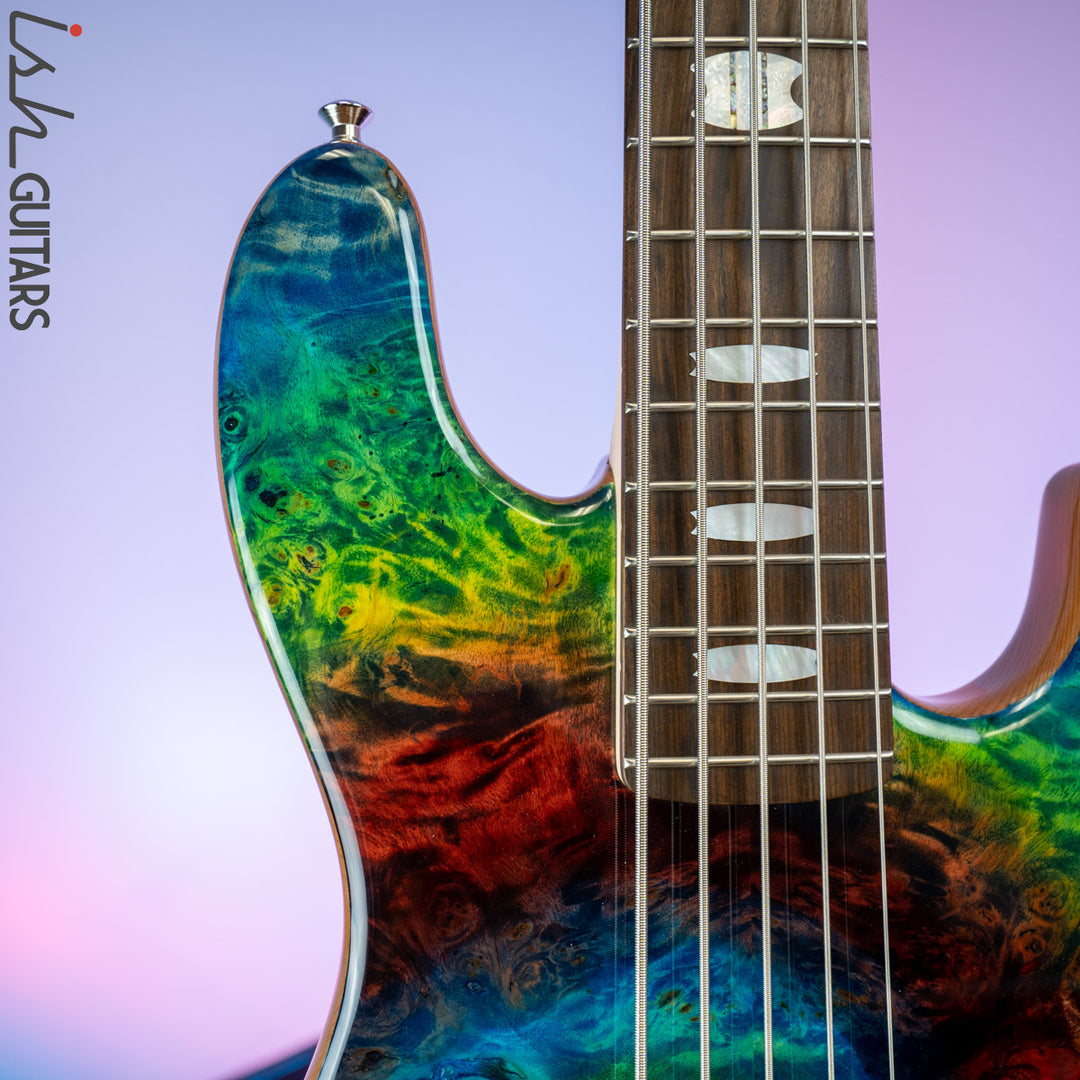 Spector Coda 5 Rainbow Tie Dye Swirl