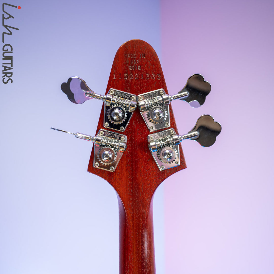 2012 Gibson Shortscale Flying V Bass Cherry