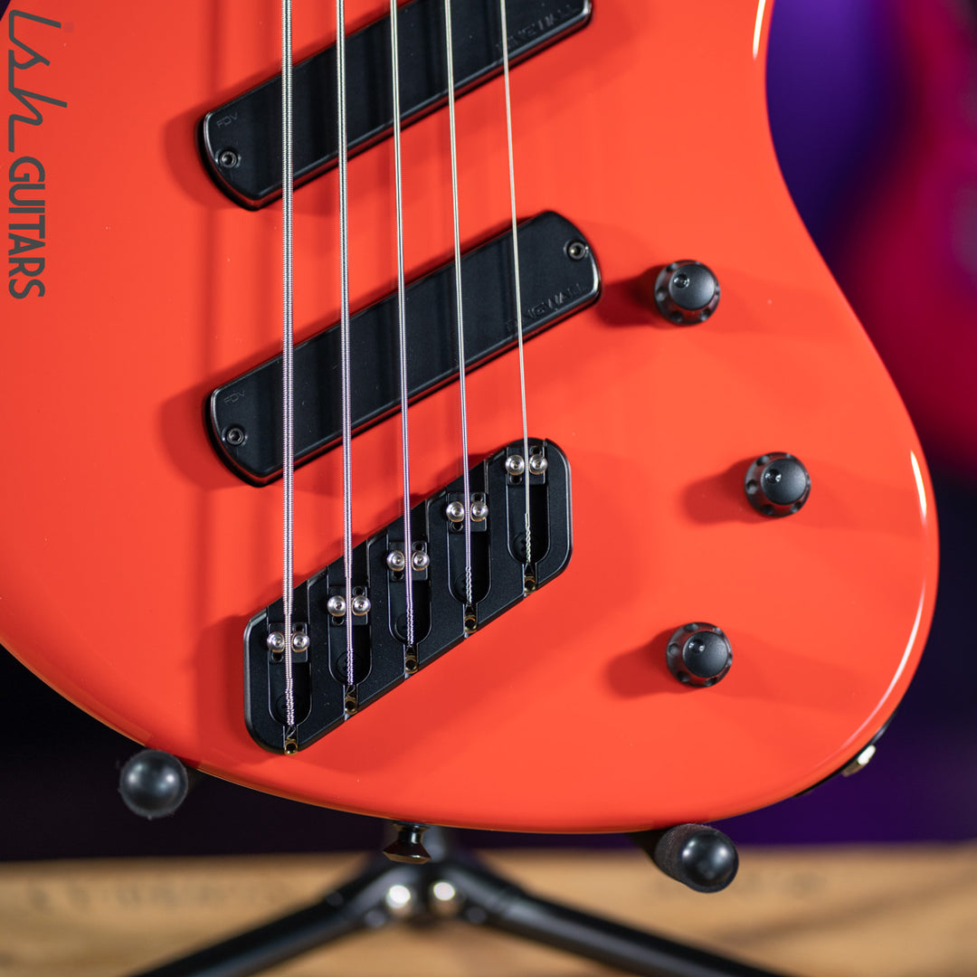 Dingwall Super J 5-String Fiesta Red