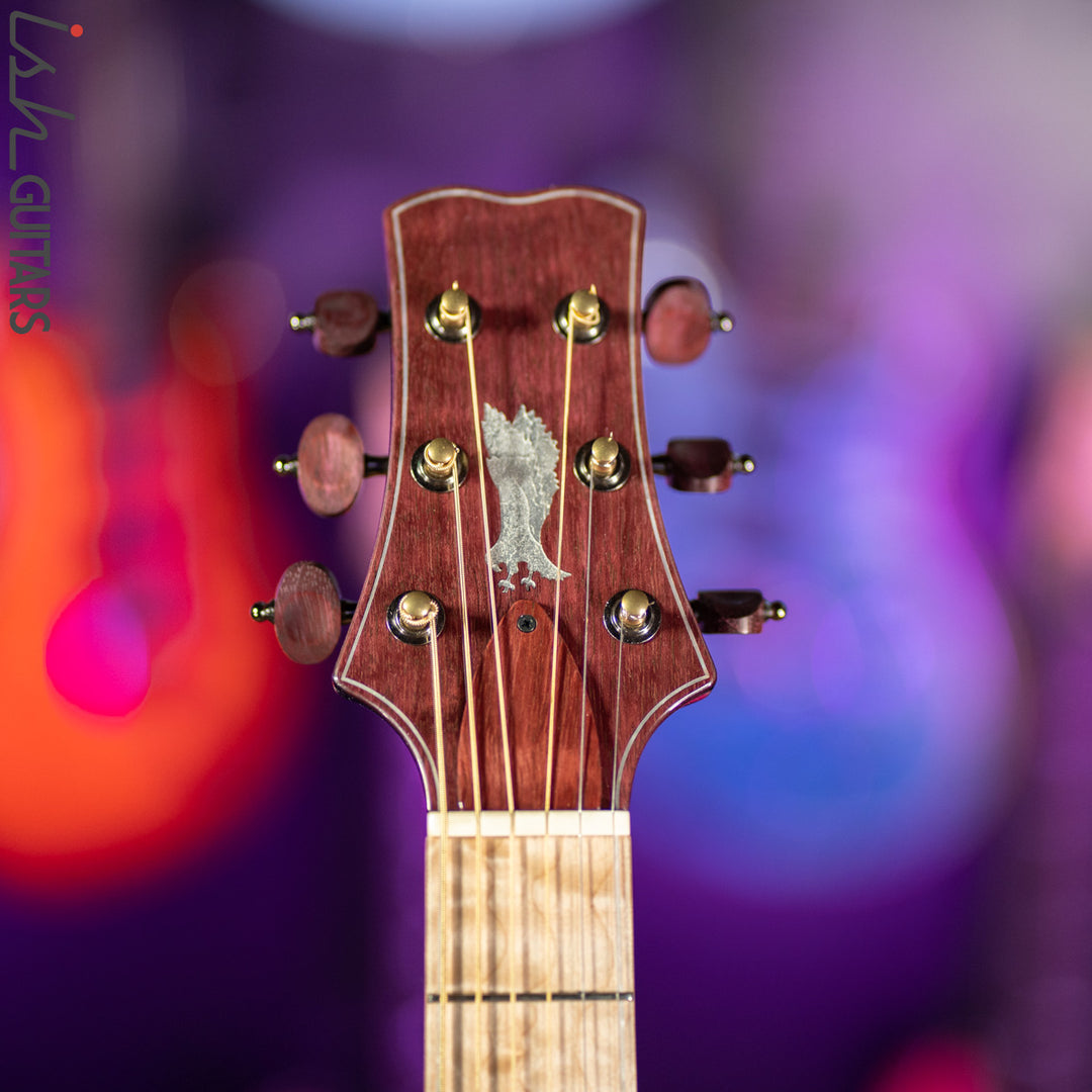PRS Private Stock Angelus Acoustic Aqua Violet Smoked Burst