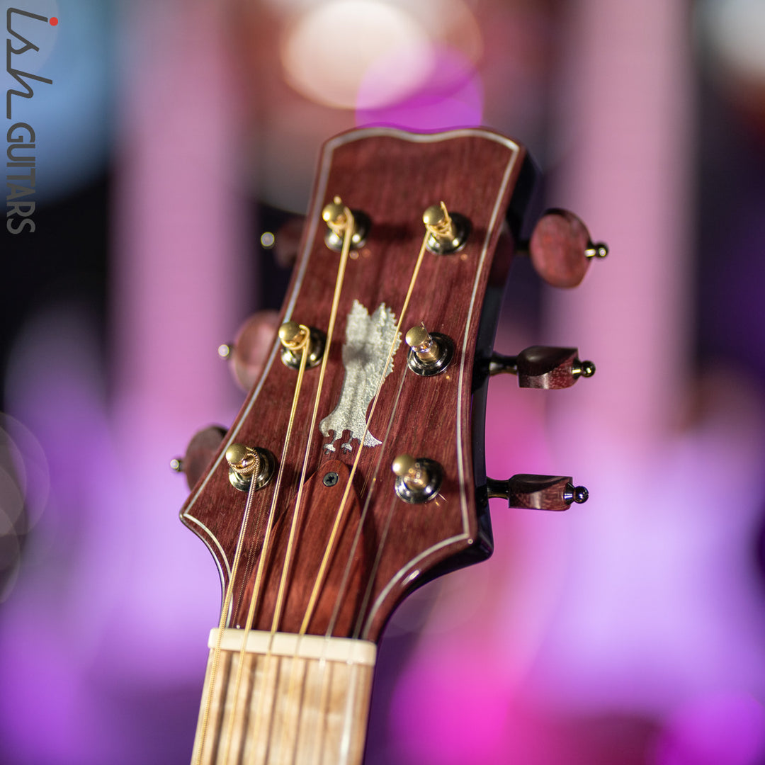 PRS Private Stock Angelus Acoustic Aqua Violet Smoked Burst