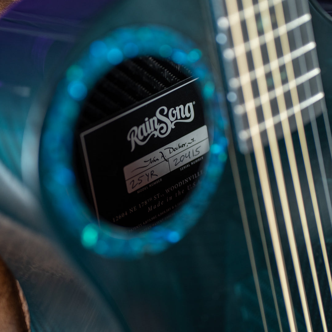 RainSong 25th Anniversary Black Ice Acoustic Guitar