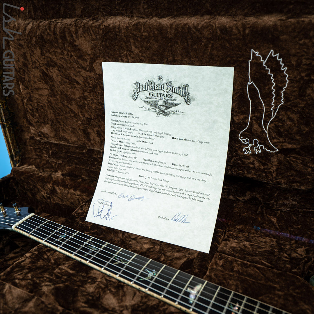 2017 Paul Reed Smith PRS Super Eagle II
