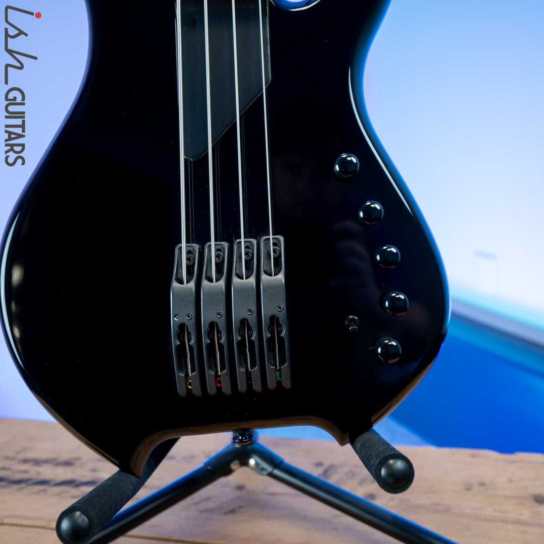 2009 Willcox Lightwave Sabre 4 String Bass Black