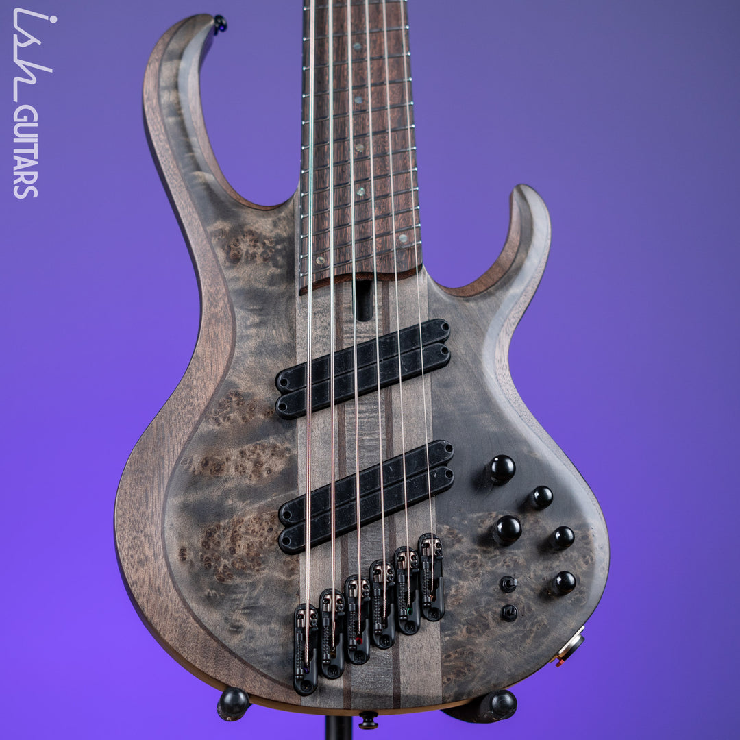 Ibanez BTB806MS Multi-Scale 6-String Bass Transparent Grey Flat
