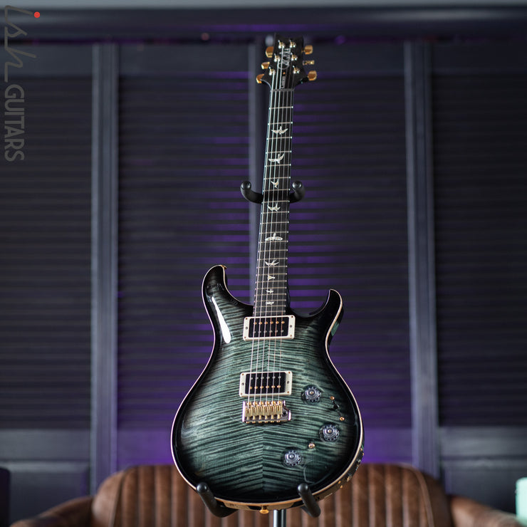 PRS Custom 22 Piezo Trampas Green Smokeburst 10 Top