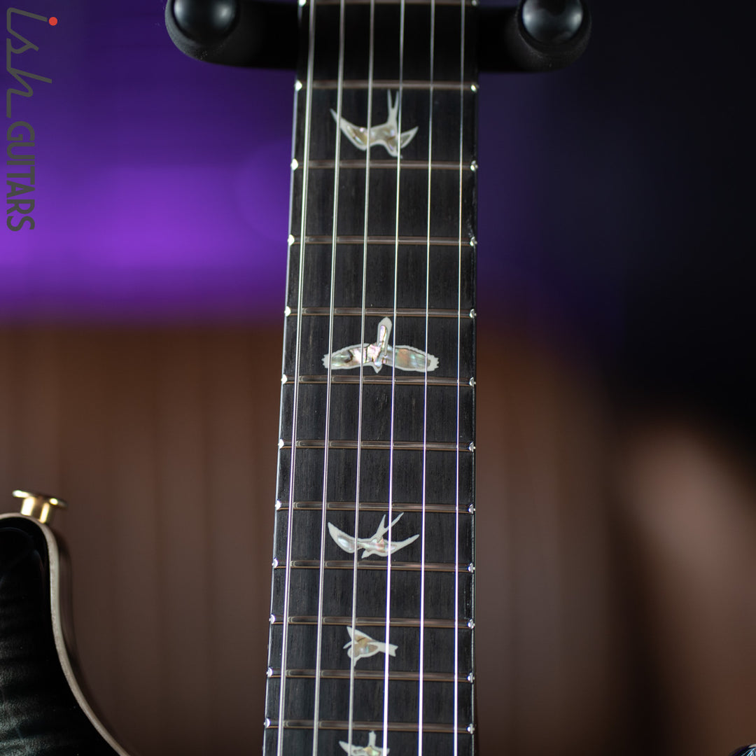 PRS Custom 22 Piezo Trampas Green Smokeburst 10 Top