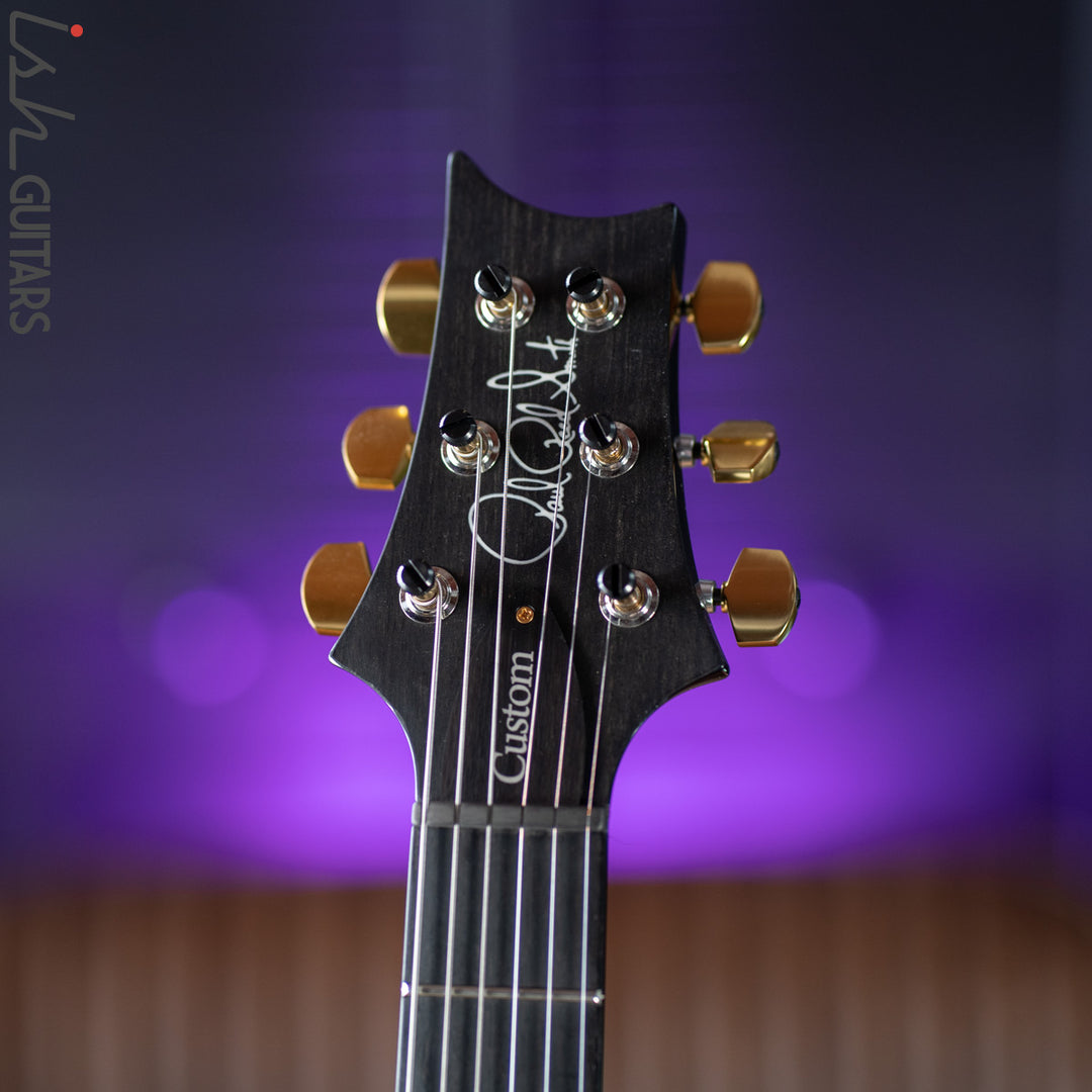 PRS Custom 22 Piezo Trampas Green Smokeburst 10 Top