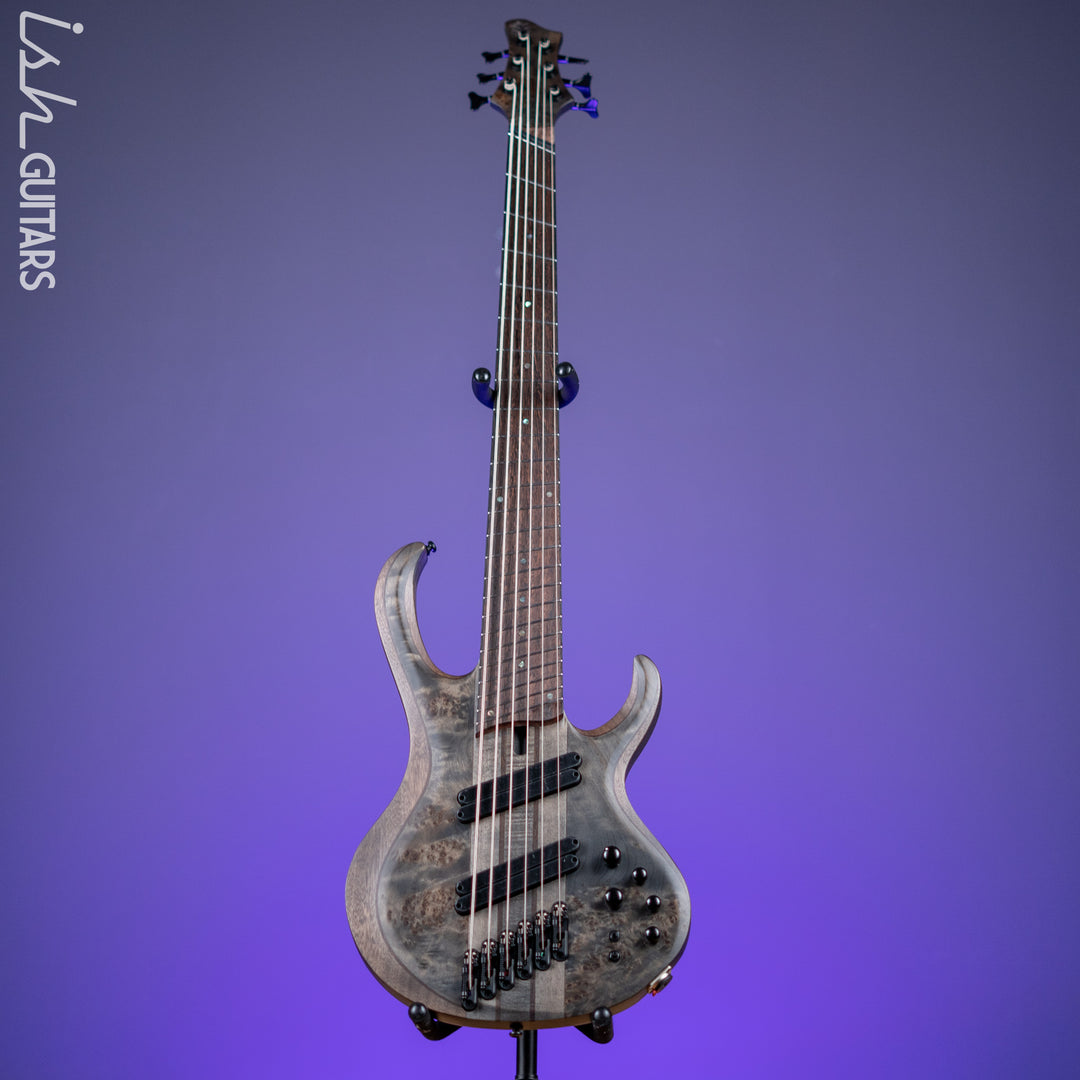 Ibanez BTB806MS Multi-Scale 6-String Bass Transparent Grey Flat