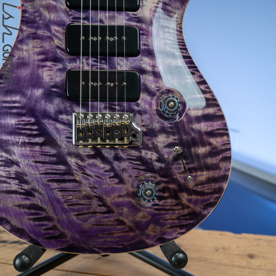 PRS Wood Library Custom 22 Soapbar Faded Purple One-Piece