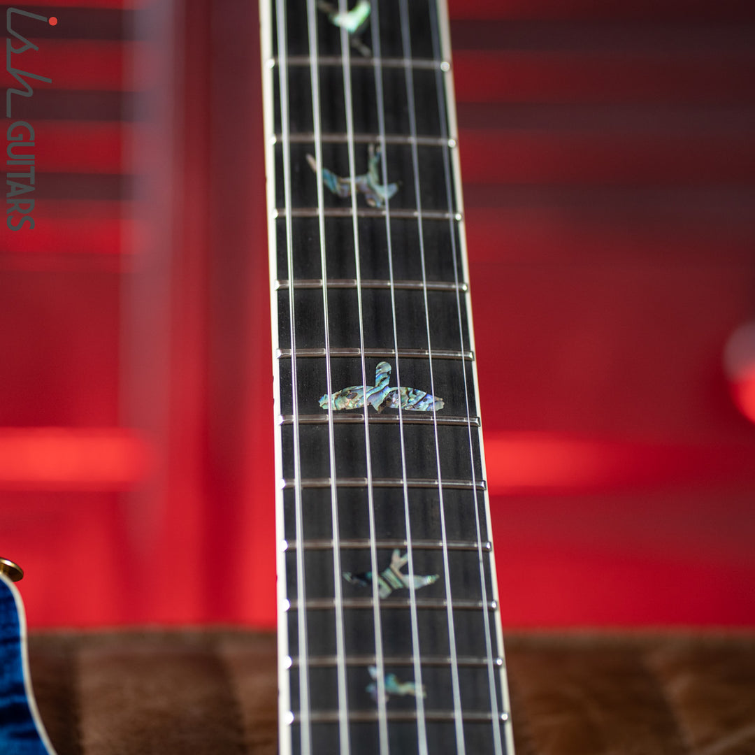 PRS McCarty 594 Hollowbody II Charcoal Blue Burst 10 Top