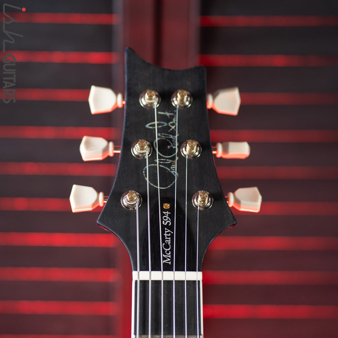 PRS McCarty 594 Hollowbody II Charcoal Blue Burst 10 Top